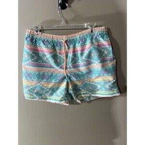 Chubbies Southwestern Aztec Printed 90s Style Swim Trunks Size Men’s Small